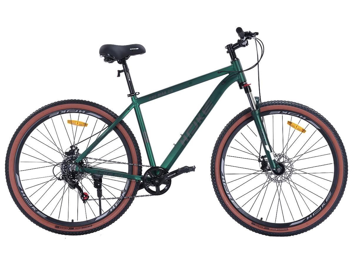 HOKE ONE MAX 29 матовый зелёный-чёрный 19